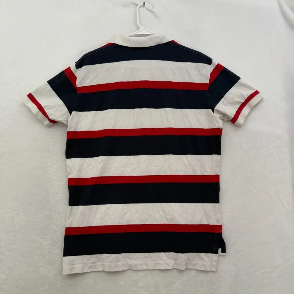Polo Ralph Lauren Polo Shirt Mens Multicolor Stripe Pony Preppy Knit Casual